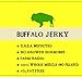 Jerky.com Exotic Original Buffalo Jerky - Wild Game Meat Snacks, Exotic Snacks, High-Protein, All-Natural, No Added Preservatives - Healthy Snacks for Adults - 1.75 oz. (Pack of 1)