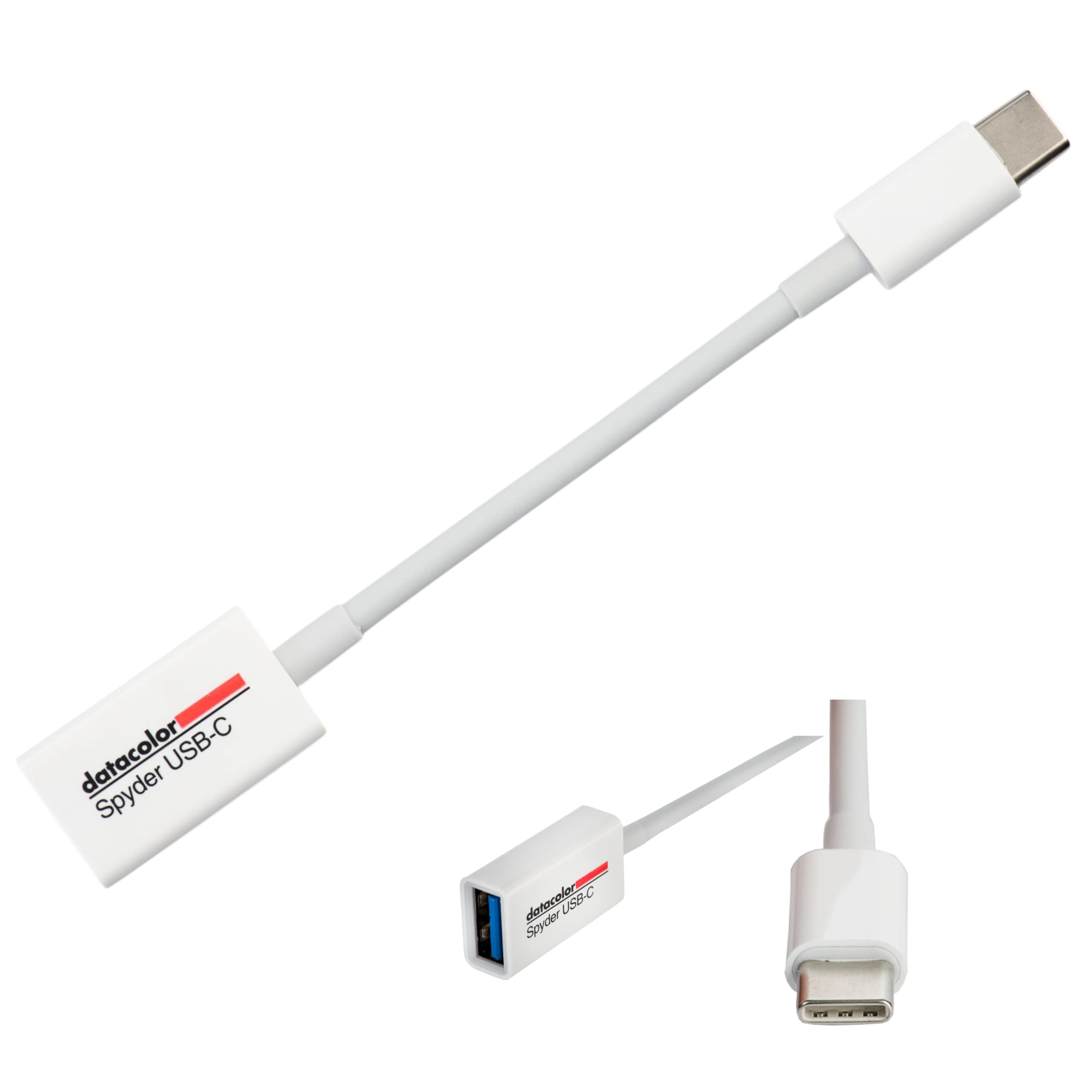 datacolor Spyder USB-A to USB-C Adapter - USB-A to USB-C Adapter Cable Compatible with New or Old Apple Products and Android Products Requiring a Converter