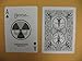 Bicycle Black Trace Playing Cards Nuclear Bad Apple Design