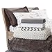 Where the Polka Dots Roam King Size Bed Sheets Gray Chevron Print 4 Piece Set │ Unisex, Flexible Microfiber, Durable, Wrinkle-Resistant Bedding │ Boys, Girls, Baby, Kids, Toddler, Teen