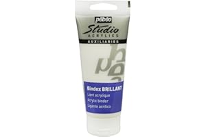 Pebeo Studio Acrylics Auxiliaries, Gloss Bindex, 100 ml Tube, 3.4 Fl Oz (Pack of 1)