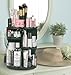 Jerrybox 360 Degree Rotation Makeup Organizer Adjustable Multi-Function Cosmetic Storage Box, Large Capacity, Fits Toner, Creams, Makeup Brushes, Lipsticks and More