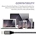 Xcords iPhone Charger 4Pack 3FT 3FT 6FT 10FT Lightning Cable Nylon Braided Charging Cord Compatible with iPhone X 8 7 7 Plus 6 Plus 5 iPad and iPod Nano  --Carbon Black