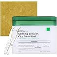 EUNYUL. Lab Calming Solution CICA Toner Pad [6.43 fl. Oz. / 190ml] 60 Pads Face Toner Pads, Korean Skincare with Vegan Certificated Cotton Pad