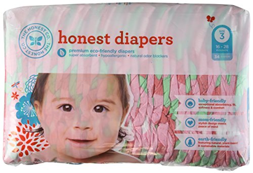 The Honest Company Diapers Size 3 - Strawberry by Neugaugh