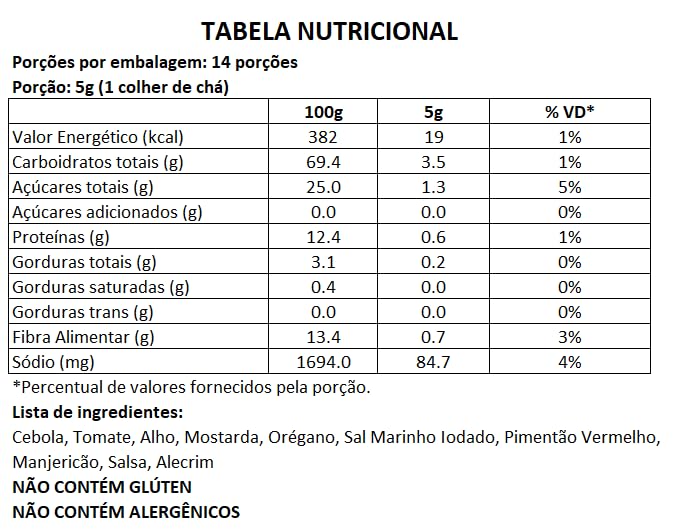 BR Spices Tempero Chimichurri 70G