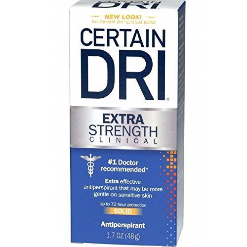 CERTAIN DRI Anti-Perspirant Solid 1.7 oz ( Pack of 5)