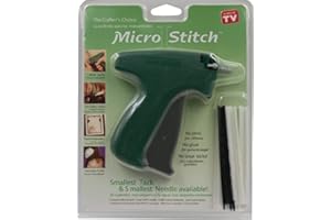 ITEM4EVER Genuine Dennison MicroStitch Tagging Gun Kit Tagger 1 Needle, 1080 pin #D11187