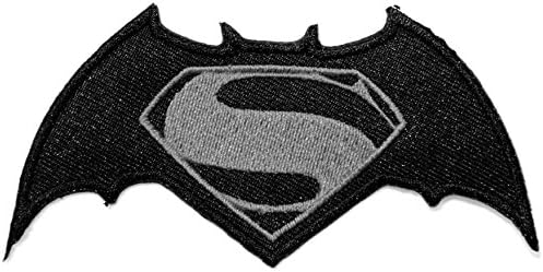 Batman vs Superman Superhero Super Hero Cartoon Comic Patch Sew Iron on Embroidered Applique Collection By PatchPrimium