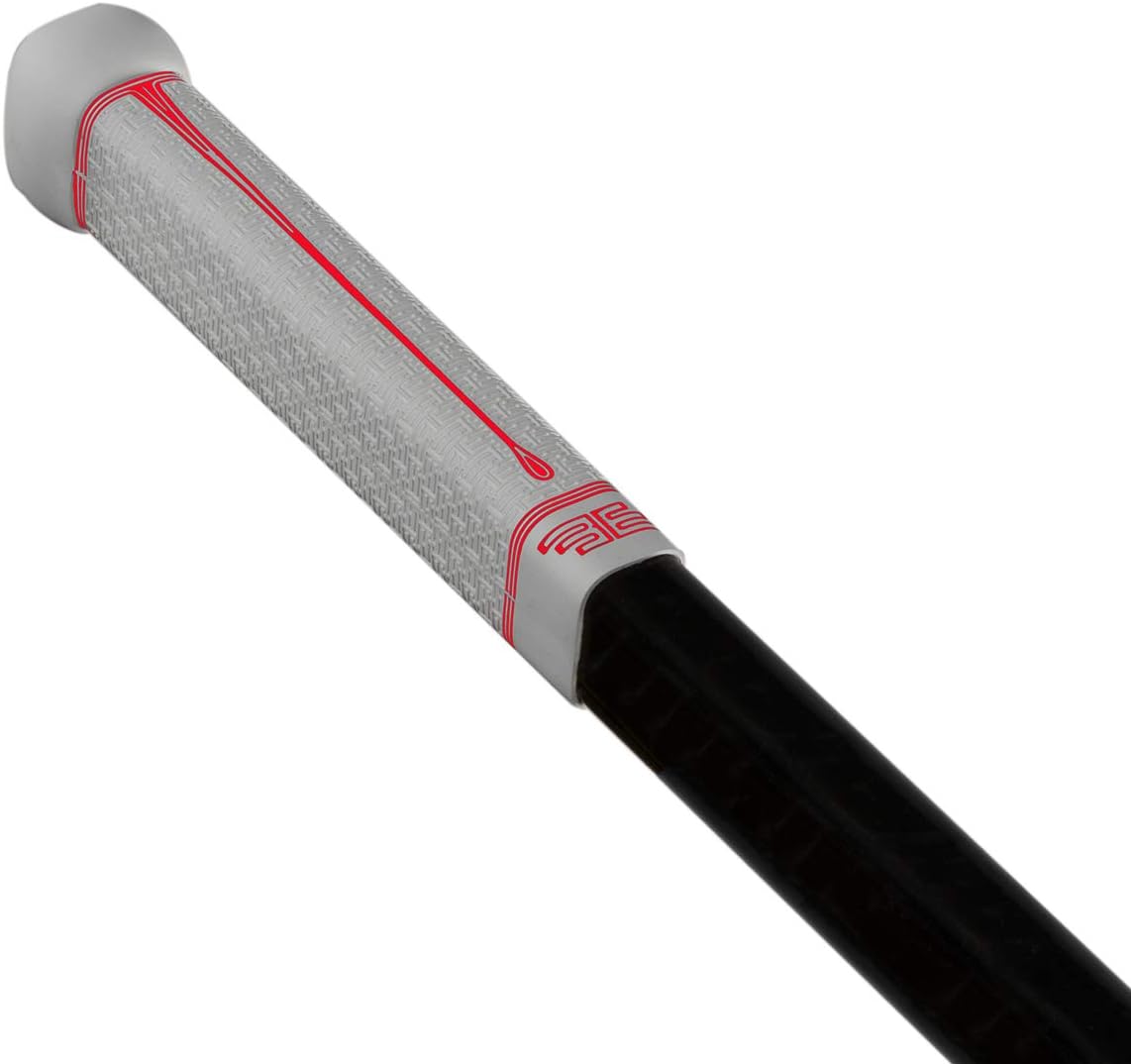 Buttendz Flux Z Hockey Stick Replacement Grip (White/Red Drip): Sports & Outdoors