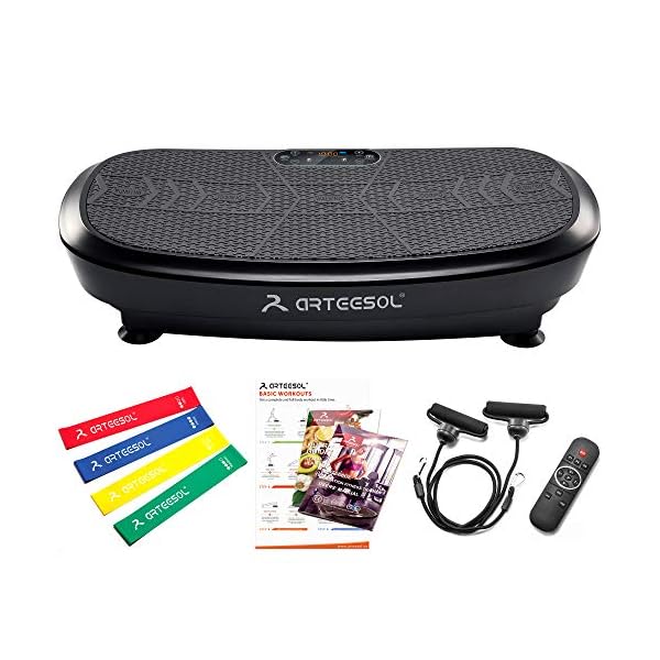 arteesol-3D-Fitness-Vibration-Plate-with-Dual-Motor-180-Speed-Levels-with-Bluetooth-51-Speaker-Used-for-Losing-Weight-Shaping-Muscles-Improving-Blood-Circulation-and-Enhancing-Physical-Fitness arteesol 3D Vibration Plate, Vibration Plate Exercise Machine, Vibration Fitness Trainers with Dual Motor, High Speed…