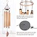 Memorial Wind Chimes Outdoor Large Deep Tone, 36 Inch Sympathy Wind Chimes Amazing Grace Tuned Soothing Melody as Gift, Outdoor Decoration for Your Garden,Patio, Porch, Yard, Home, Deck, Rose Gold