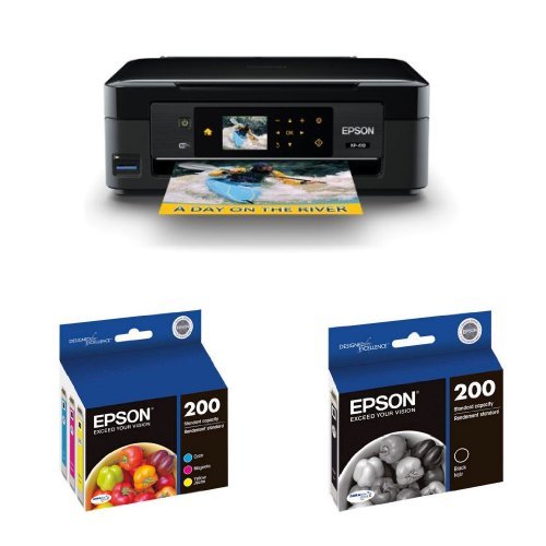 Epson Expression Home XP-410 Wireless Inkjet Printer and Ink Bundle - Buy Online in UAE 