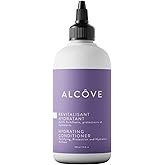 Alcôve - Hydrating Conditioner - Moisturizing & Nourishing - Helps hydrate Damaged Hair - Anti-frizz properties - Lightweight Formula - Made with Argan Oil - Color Safe - Sulfate Free - Vegan - 300ml