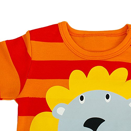 Bebone Baby Cartoon Animal Long Sleeve Romper - Image 3
