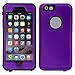 HESGI iPhone 6S Plus Waterproof Case, IP-68 Waterproof Shockproof Dust Proof Snow Proof Full Body Protective Case Cover for Apple iPhone 6S Plus iPhone 6 Plus 5.5[Purple]