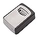 Lospu HY® Key Lock Box, 4 Digit Combination Key Storage Lockbox, Waterproof Wall Mount Key Safe Box for Indoor, Outdoor, Home, Hotels, Airbnb and Schools Grey