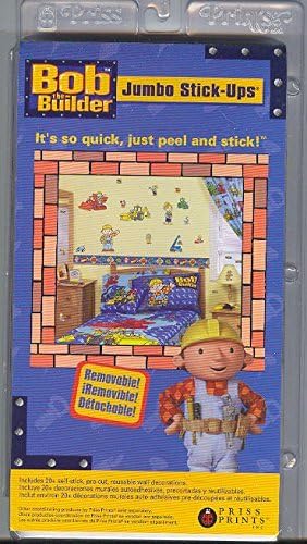 BOB THE BUILDER wall stickers 23 big decals trucks Scoop Muck Wendy cat decor