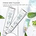 Aprilis Charcoal Teeth Whitening Toothpaste Set, Natural Teeth Whitening with Mint Flavor, Fluoride & Peroxide Free