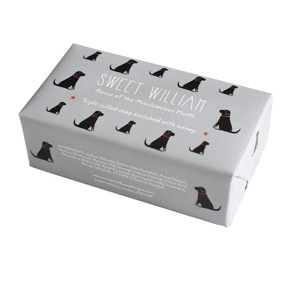 Sweet William Black Labrador Mischievous Mutts Soap