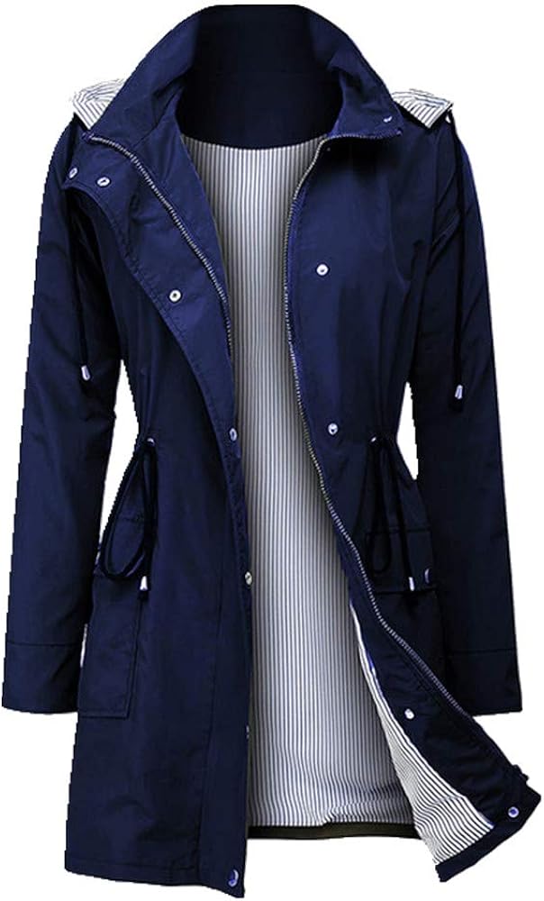 N\P Chaqueta de invierno para mujer a prueba de viento recibir cintura