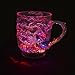 YoCoo Water Liquid Activated Light Cup Dragon Painted Plastic Cups Mug Color Change Flash blinking LED Beer Whisky Shot Glass Cup For Bar Club Night Party Halloween Christmas, etc.