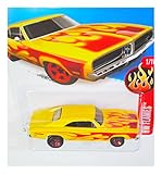 Hot Wheels 2016 HW Flames '69 Dodge Charger 91/250, Yellow