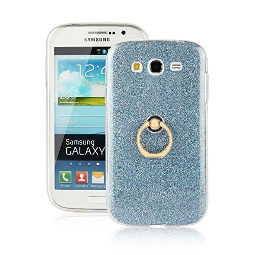 Galaxy Grand Neo Case,Ultra-thin 360 Degree Rotating Ring Holder Kickstand Case Flexible Soft Gel TPU Bling Glitter Sparkle Back Cover for Samsung Galaxy Grand Duos i9082 /Neo i9060