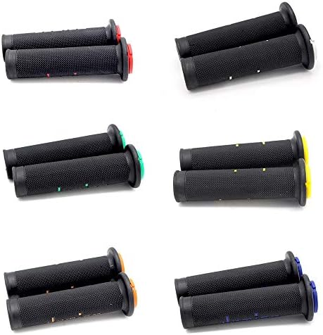 NAHASU Grips | Universal Grips 7/8" 22mm Motorcycle for Honda Kawasaki Suzuki Ducati BMW KTM Aprilia Triumph MV Agusta Moto Guzzi
