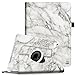 Fintie iPad mini 1/2/3 Case - 360 Degree Rotating Stand Case Cover with Auto Sleep / Wake Feature for Apple iPad mini 1 / iPad mini 2 / iPad mini 3, Marble