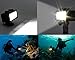 ADIKA 40m Waterproof Light Wide Angle Light LED Underwater Light for Gopro Light Spot Flood Light for Gopro Lighting for Gopro Dive Light for GoPro Hero 2018 Hero 6 Hero 5 Hero 4 Hero 3 Hero 3+ SJCAM
