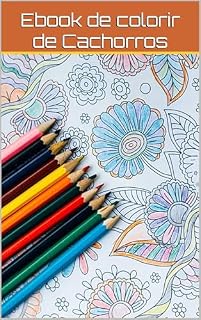 Livro Ebook de colorir de Cachorros