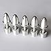 CO-RODE 3.17mm RC Aluminum Bullet Propeller Adapter for Brushless Motor (Silver Color)-5pcs