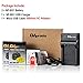 OAproda Replacement NP-BG1 Battery (2 Pack) and Ultra Slim Micro USB Battery Charger for Sony NP-FG1, CyberShot DSC-W30, W35, W50, W55, W70, W80, WX1, WX10, HX9V, H10, H20, H70, H50, H55, H90
