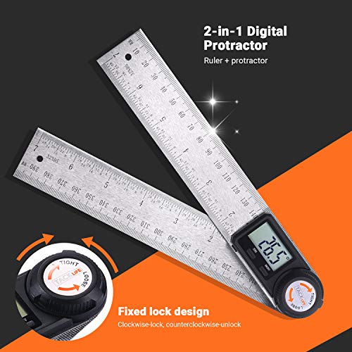 Digital Angle Finder Protractor, Measuring Tool with large capacity