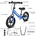 BIKFUN Balance Bike for Kids, No Pedal Traning Children Cycles with Adjustable Handlebar and Seat, Toddler Walking Bicycle with Bell and Brake