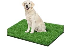 STARROAD-TIM Artificial Grass Rug Turf for Dogs Indoor Outdoor Fake Grass for Dogs Potty Training Area Patio Lawn Decoration (51 x 32 Inch (Pack of 1))