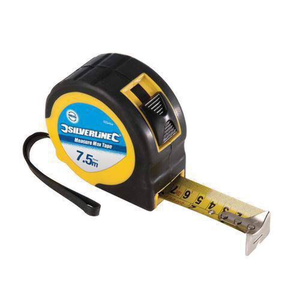 Silverline Measure Max Tape 10m / 33ft x 32mm (868502)
