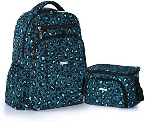 Threelove Large Capacity Waterproof Insulated Diaper Bag For Baby Green2