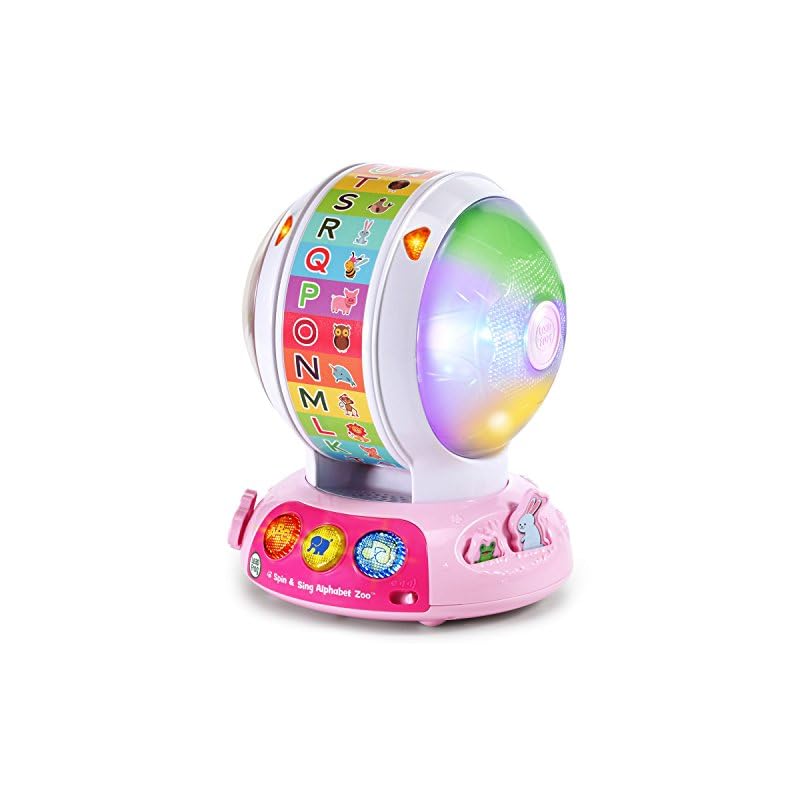 LeapFrog Spin and Sing Alphabet Zoo Amazon Exclusive, Pink