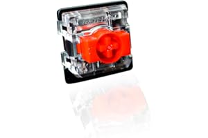 COTAIWA Gateron Low Profile Switches,ks-27 3 Pin for Mechanica Keyboards(red, 35 Pcs)