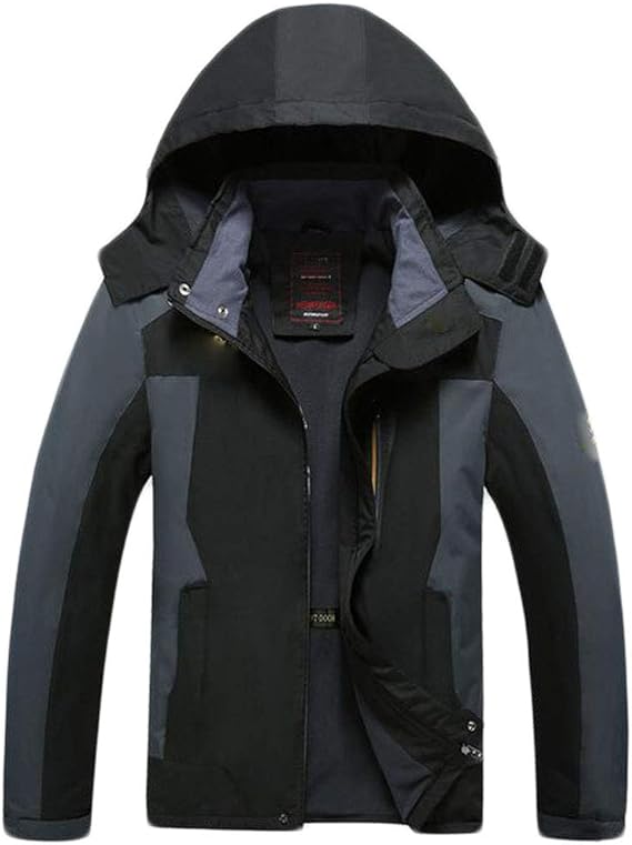 XGHW 3in1 Men's Jacket Lightweight all season down jacket, waterproof raincoat, breathable