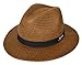 Matte Toyo Ribbon Safari Sun Hat - 2 1/2