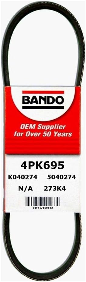 Bando 4PK960 OEM Quality Serpentine Belt: Automotive