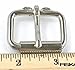Dangerous Threads Heavy Duty Roller Buckle - Nickel Finish - Various Sizes (1 Piece, Nickel - 2