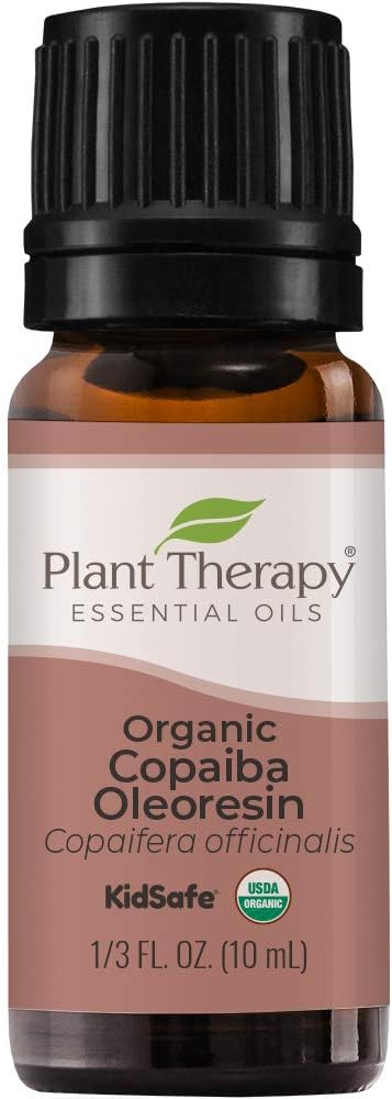 Plant Therapy Copaiba Oleoresin Organic Essential Oil 100% Pure, Undiluted, Natural Aromatherapy, Therapeutic Grade 10 mL (1/3 oz) : Beauty