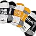 Gone For a Run Inspirational Athletic Running Socks - One Size Fits Most - Set of 3 Pairs - Multicolored (Adrenaline Runner)