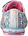 Skechers Kids Chit Chat Secret Chic Light-Up Sneaker (Little Kid),Light Blue,