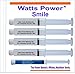 Watts Power 35% Dual Action Teeth Whitening Gels Huge 10ml - 4 Huge 10ml Gels Plus Aftercare Gel - Optimized OTC Dual Action for Surface and Deep Stains for Quick Results - Made in The USA - Kosher