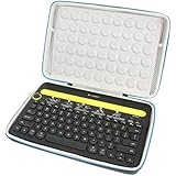 Baval Hard Case Portable Bag Storage for Logitech K480 Bluetooth Multi-Device Keyboard
